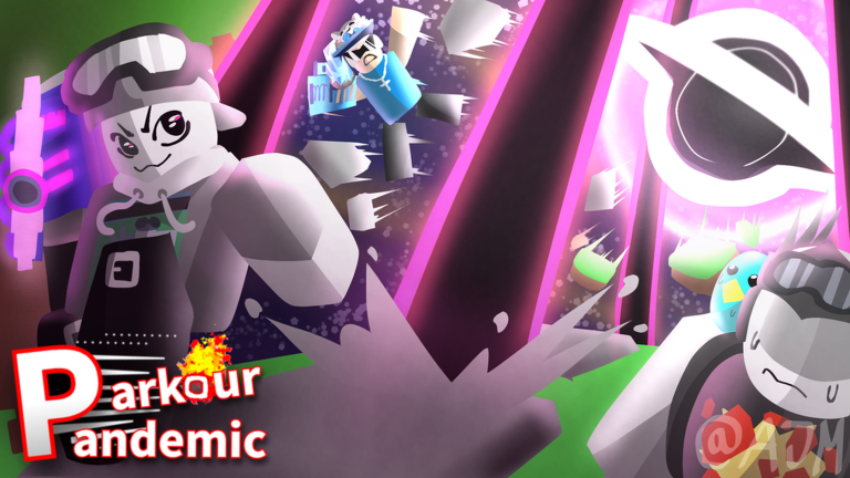 Parkour Pandemic official Roblox cover art